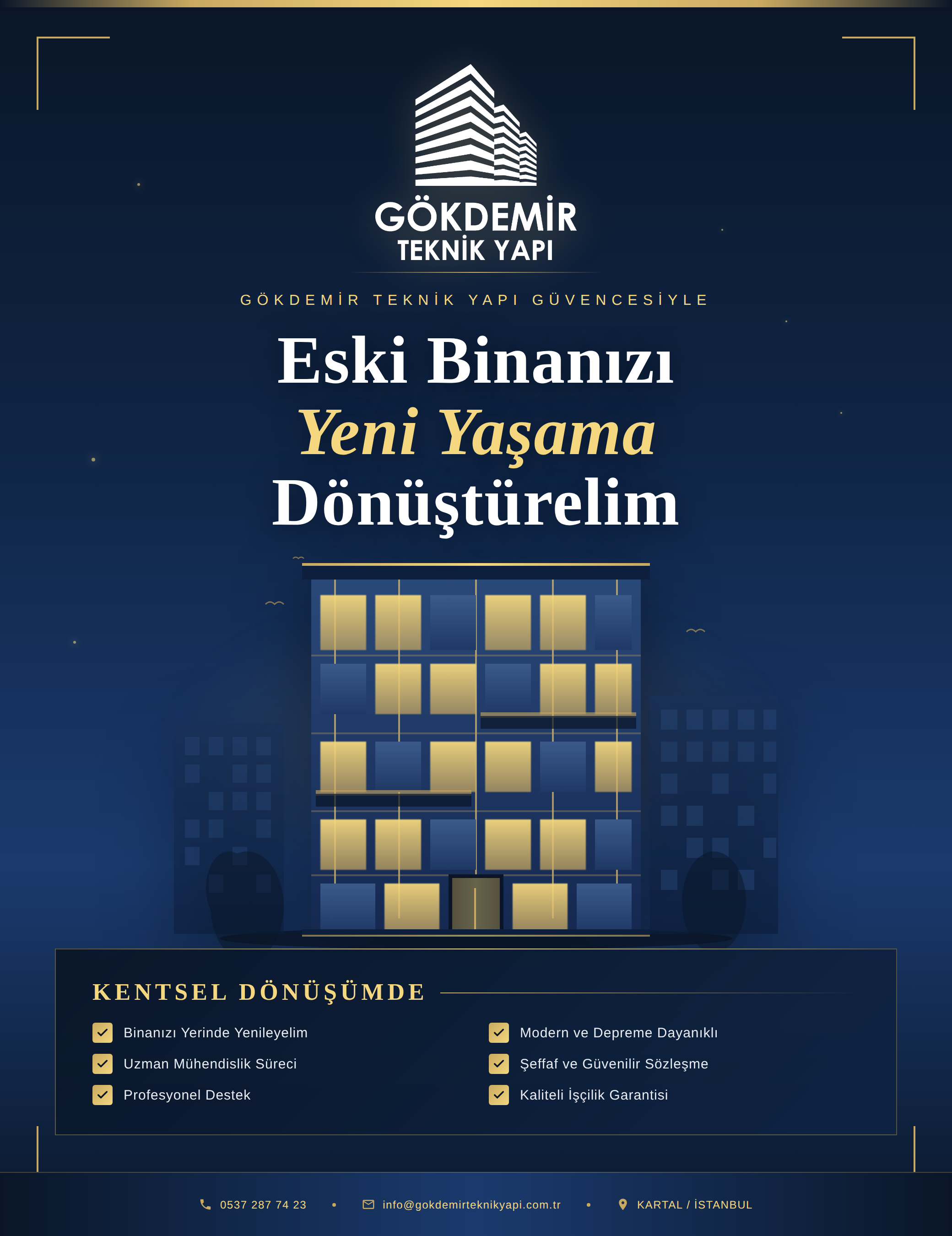 Gökdemir Teknik Yapı - Kentsel Dönüşüm